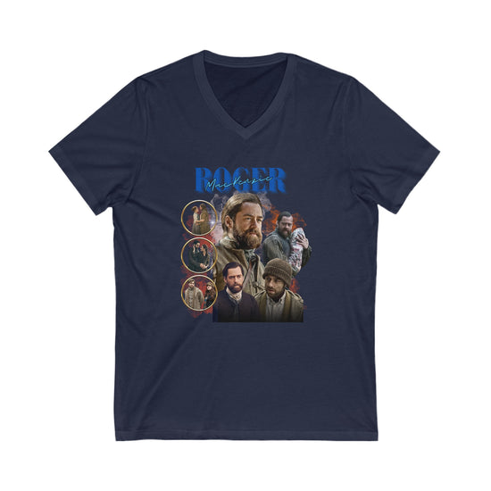 Roger MacKenzie V-Neck Tee - Fandom-Made