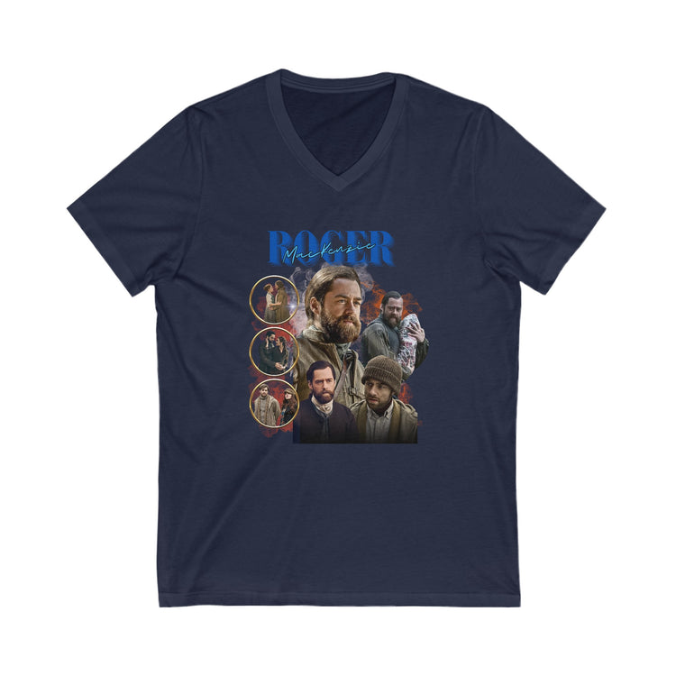 Roger MacKenzie V-Neck Tee - Fandom-Made