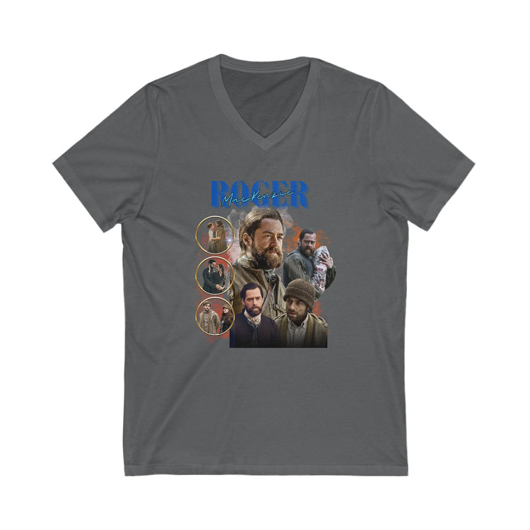 Roger MacKenzie V-Neck Tee - Fandom-Made