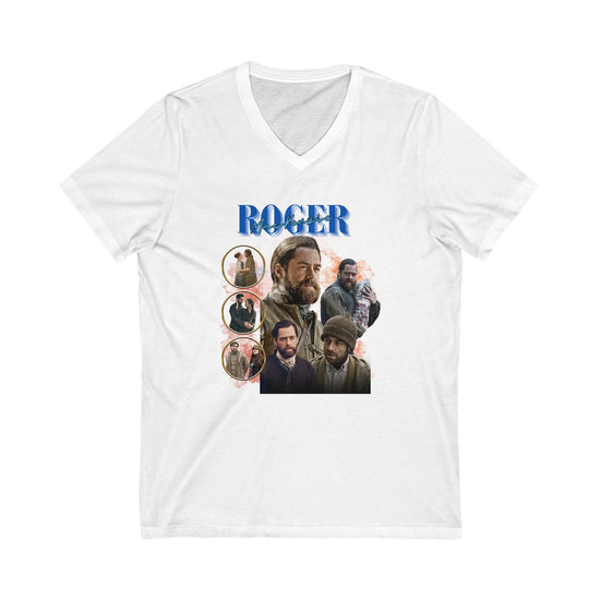 Roger MacKenzie V-Neck Tee - Fandom-Made