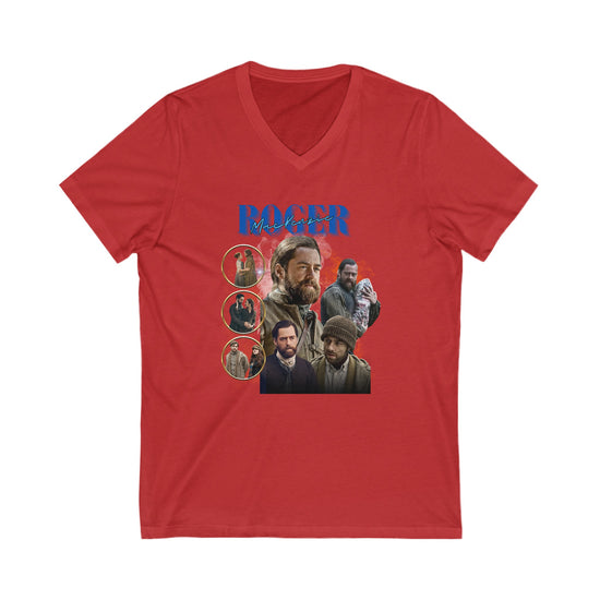 Roger MacKenzie V-Neck Tee - Fandom-Made