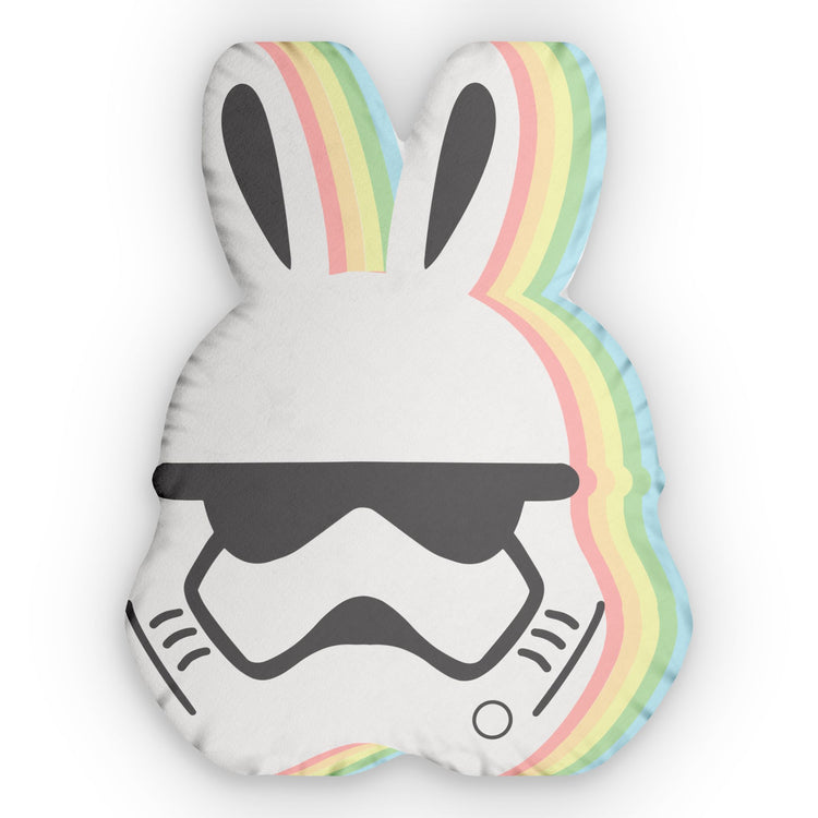 Storm Trooper Bunny-Shaped Pillow - Fandom-Made