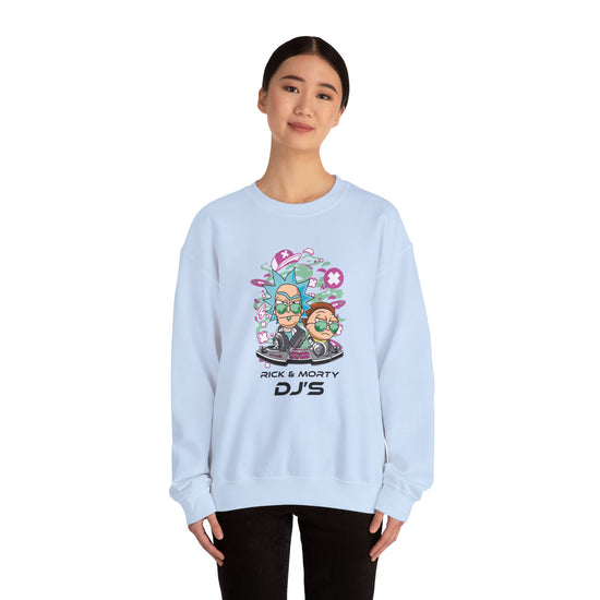 DJs Rick & Morty Unisex Sweatshirt - Fandom-Made
