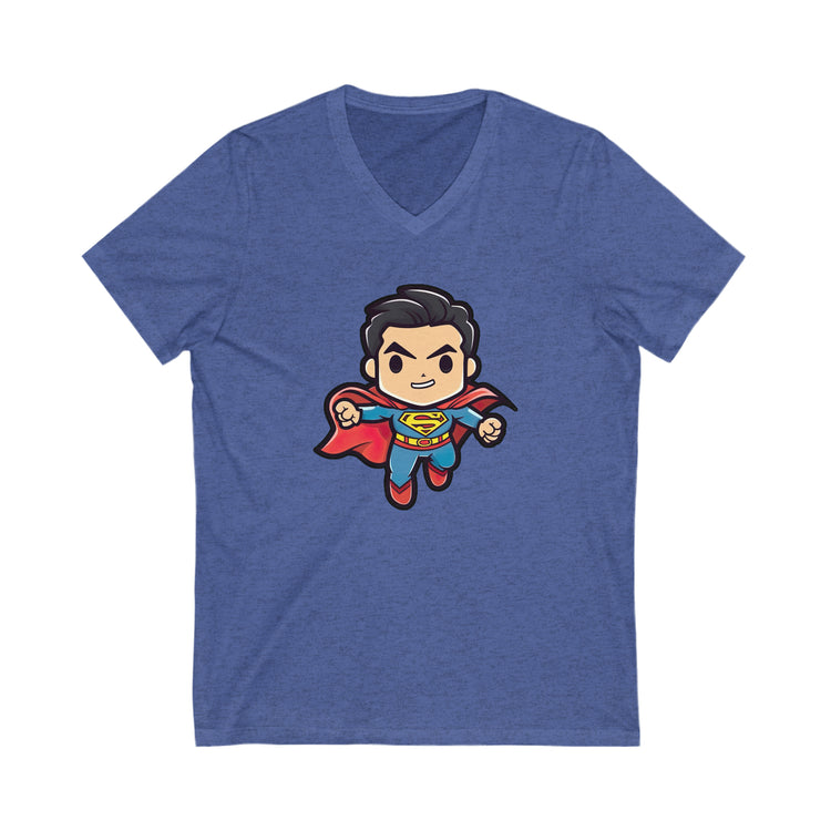 Superman V-Neck Tee - Fandom-Made