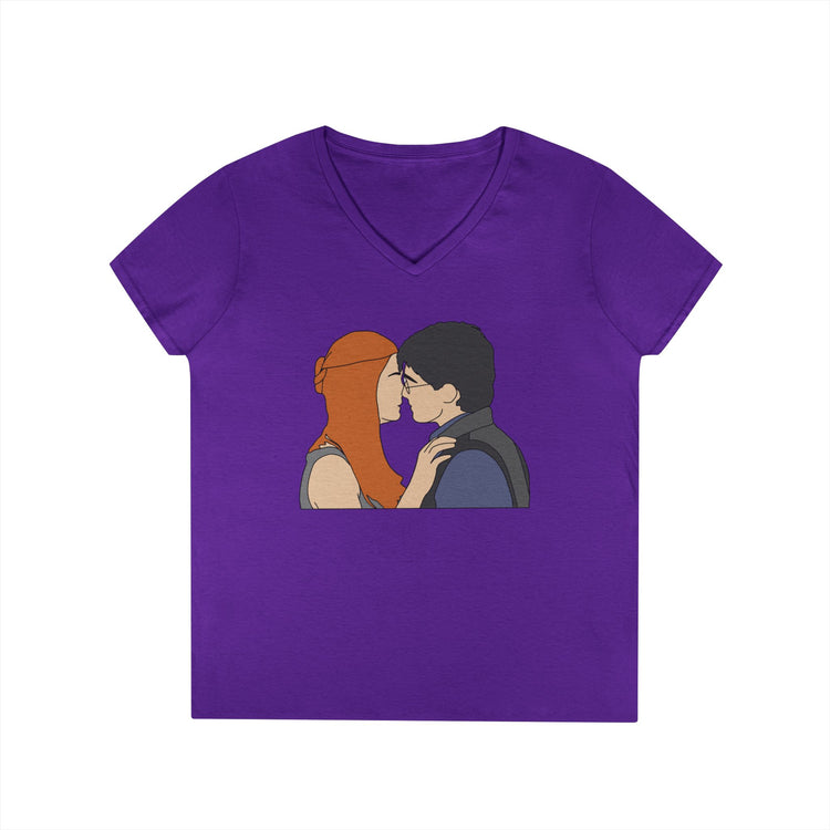 Ginny & Harry V-Neck Tee - Fandom-Made