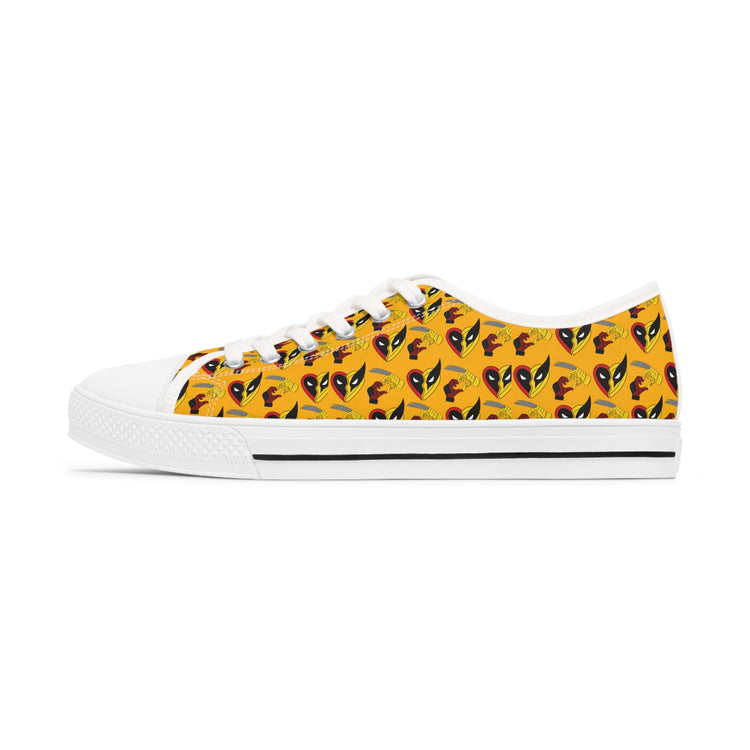 Wolverine Deadpool Besties Women's Sneakers - Fandom-Made