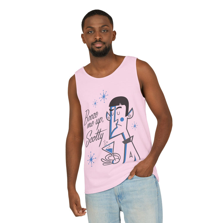 Booze Me Up Scotty Tank Top - Fandom-Made