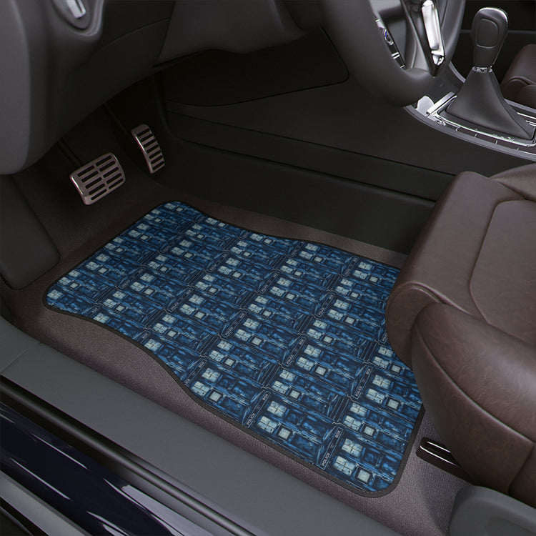 Tardis All-Over Print Car Floor Mat - Fandom-Made