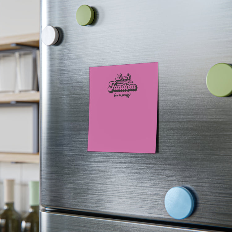 Don't Mess With The Fandom Post-it® Note Pad - Fandom-Made