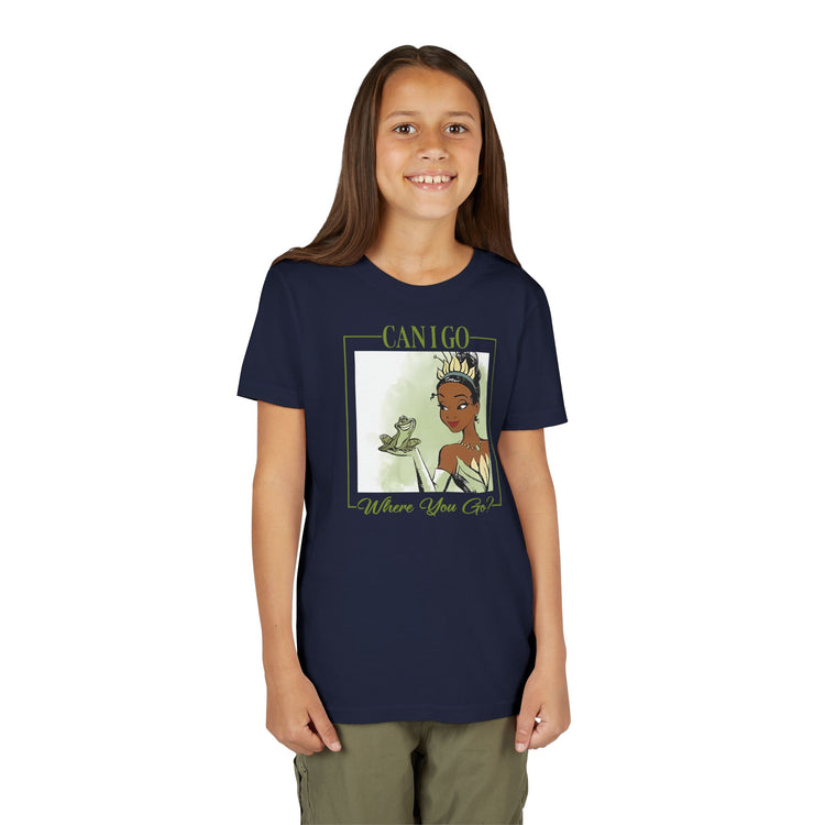 Can I Go Where You Go Youth Tee - Fandom-Made
