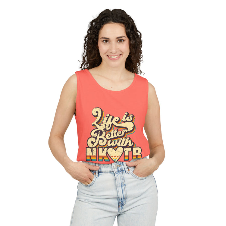 Life Is Better With NKOTB Unisex Tank Top - Fandom-Made