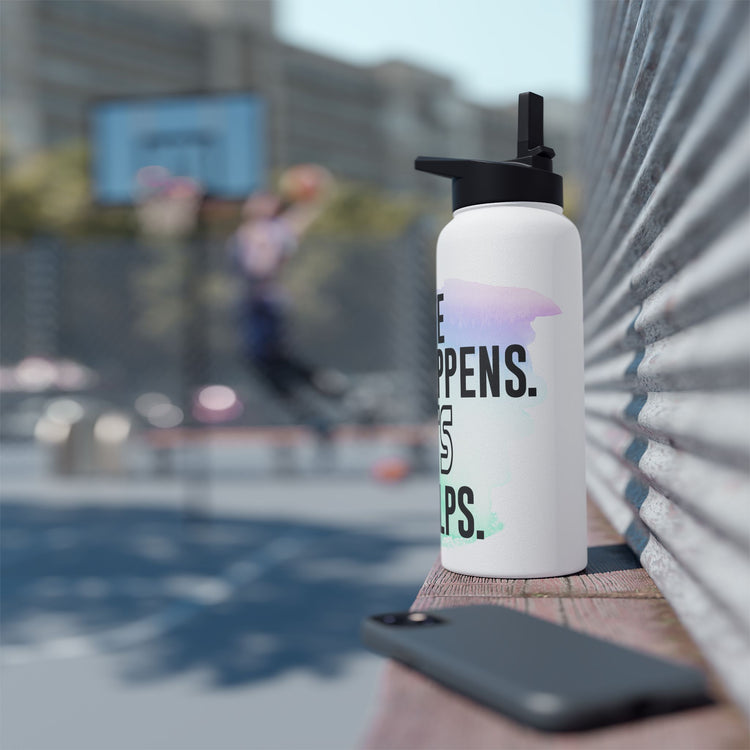 Life Happens BTS Helps Water Bottle