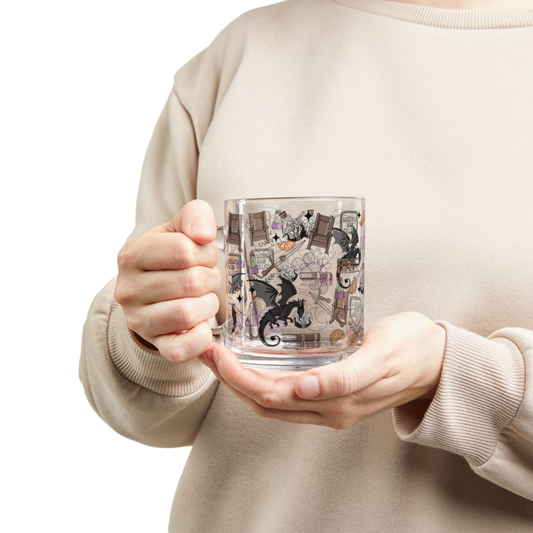 Fourth Wing Collage Mug - Fandom-Made