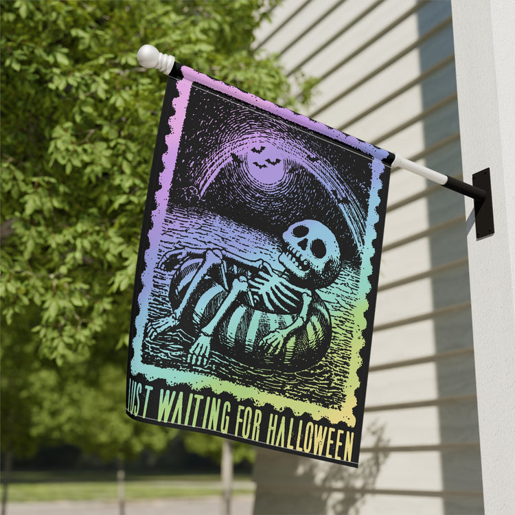 Waiting For Halloween Garden & House Banner