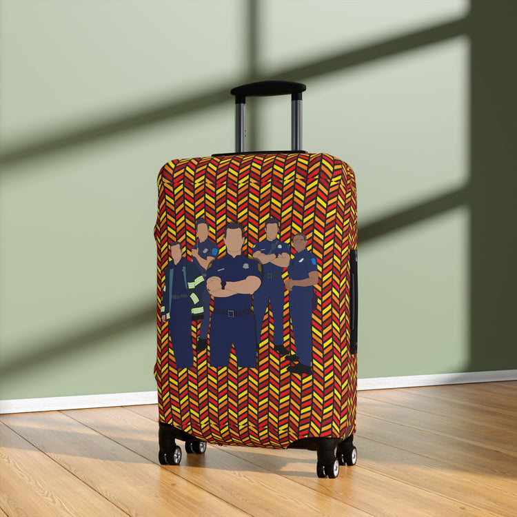 9-1-1 Group Luggage Cover - Fandom-Made