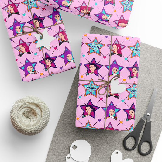 Huntrix Wrapping Paper - Fandom-Made