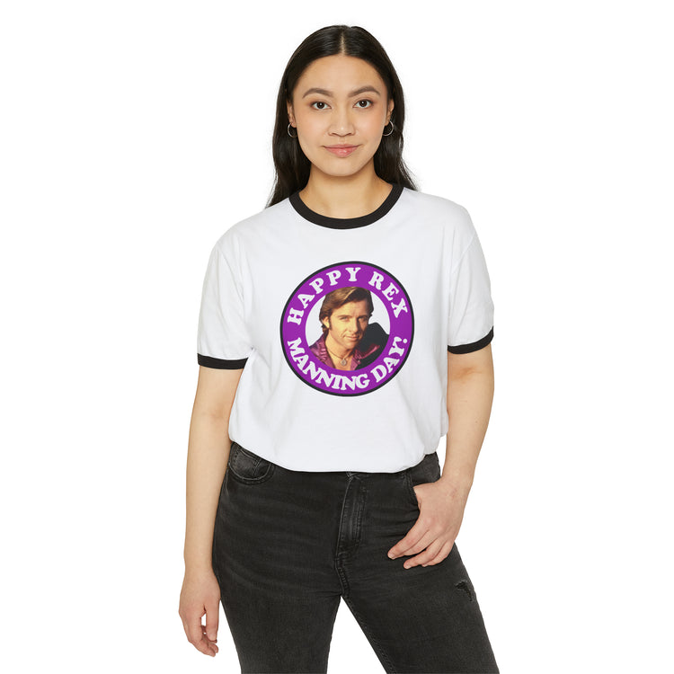 Happy Rex Manning Day Ringer T-Shirt - Fandom-Made