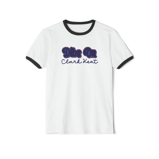 Dibs On Clark Kent Ringer T-Shirt - Fandom-Made