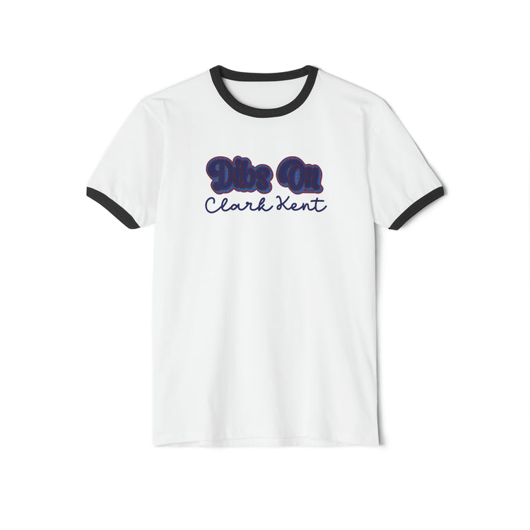 Dibs On Clark Kent Ringer T-Shirt - Fandom-Made