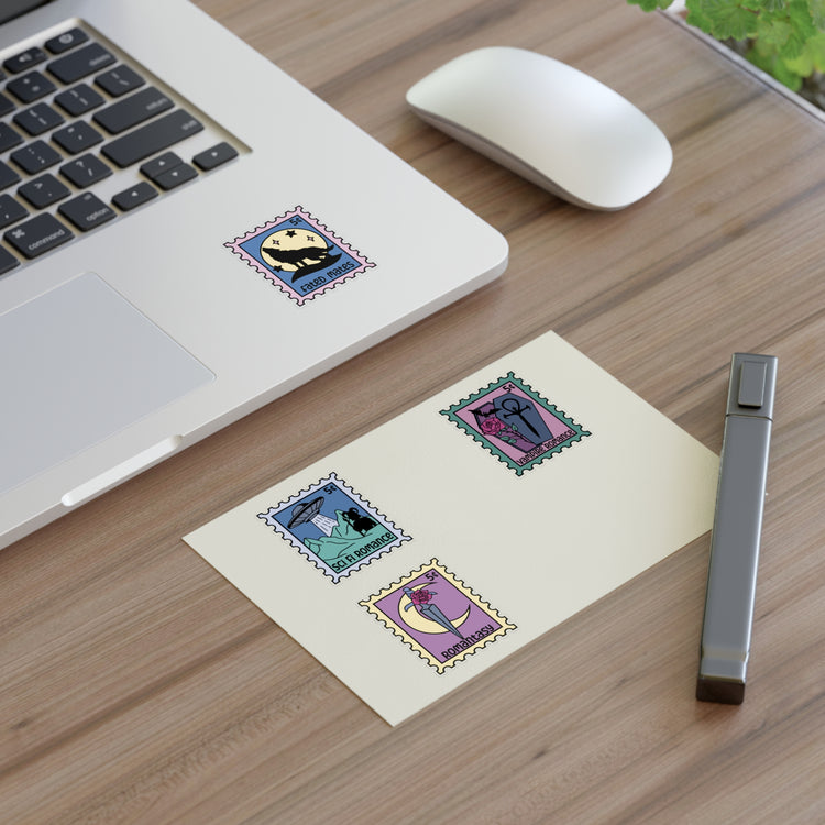 Fantasy Stamps Sticker Sheet Set 1 - Fandom-Made