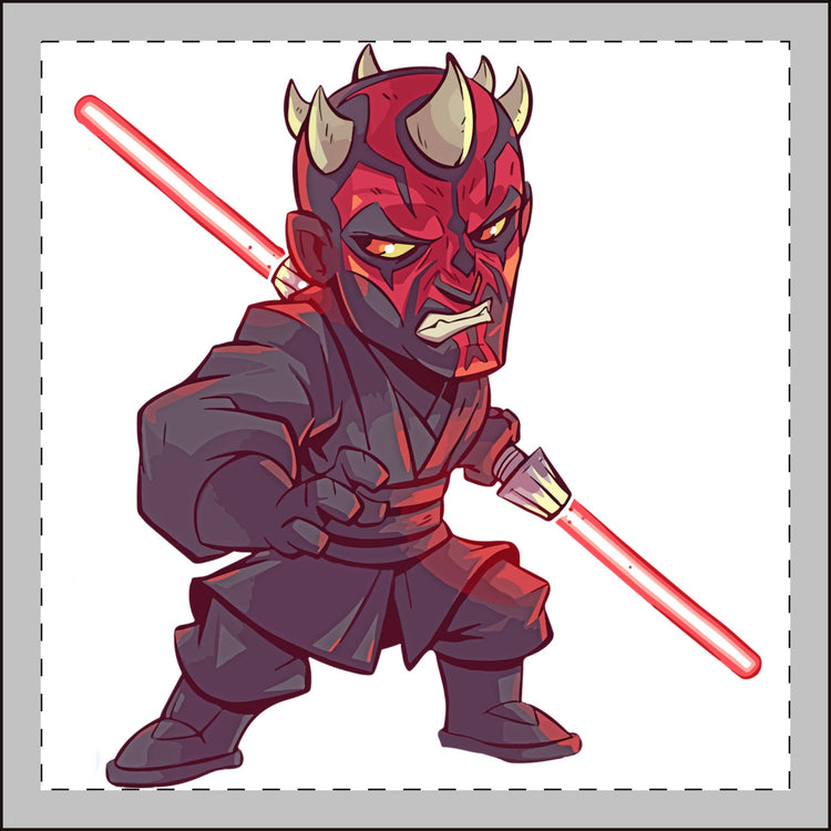 Darth Maul Mini Plush Keychain