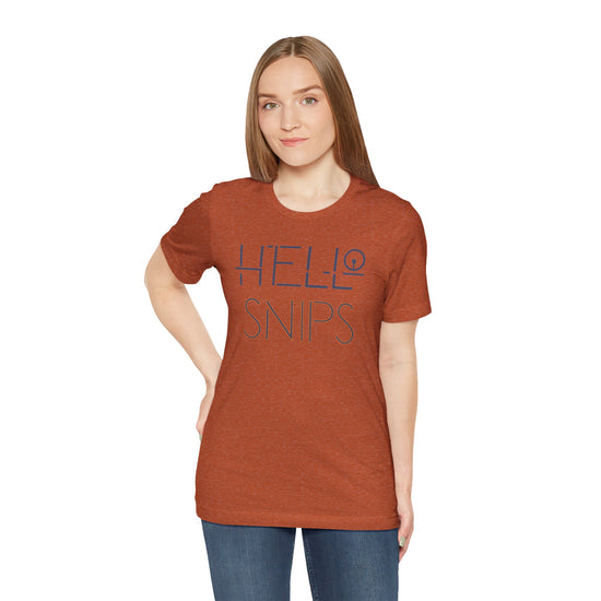 Hello Snips T-Shirt - Fandom-Made