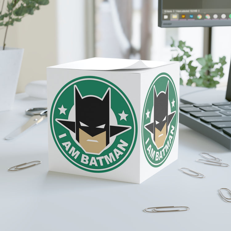I Am Batman Note Cube - Fandom-Made