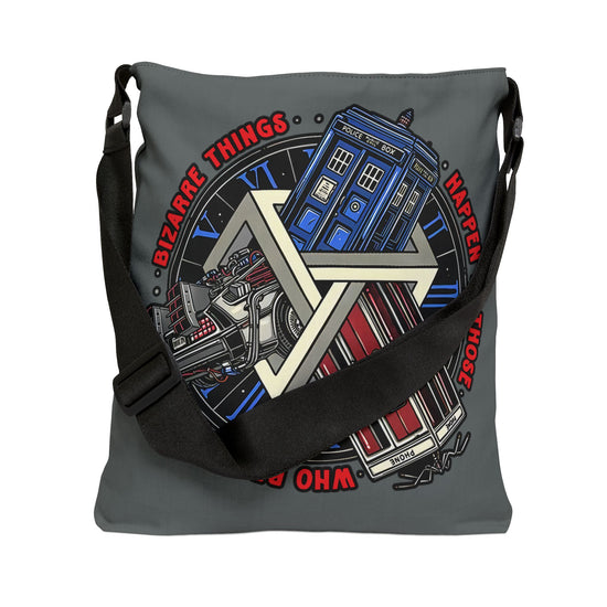 Time Benders Adjustable Tote Bag - Fandom-Made