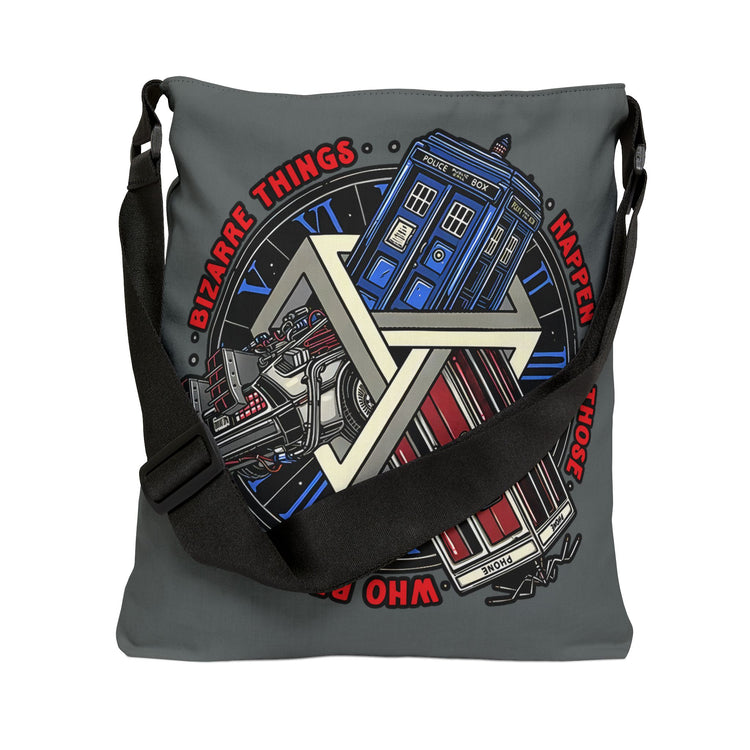 Time Benders Adjustable Tote Bag