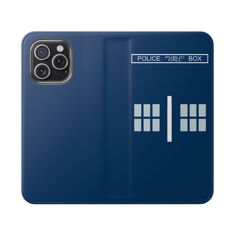 Tardis Flip Case - Fandom-Made