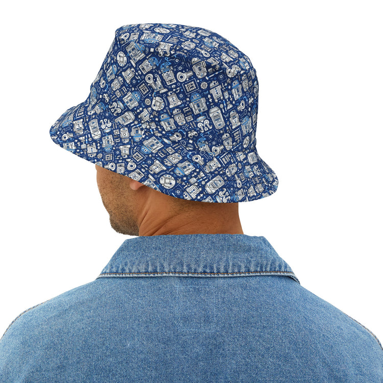 R2 All-Over Print Bucket Hat - Fandom-Made