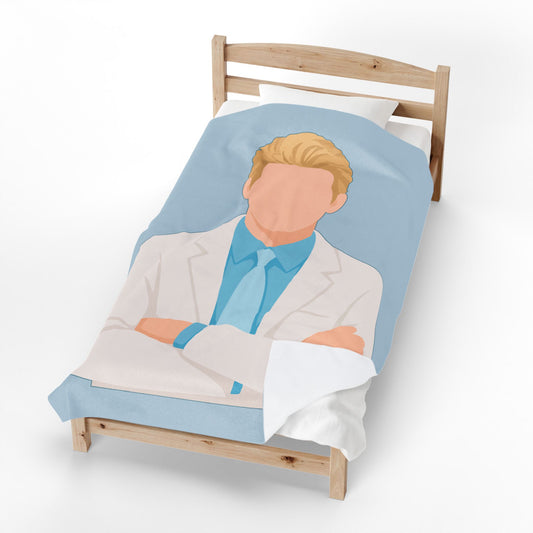 Doctor Cullen Velveteen Plush Blanket