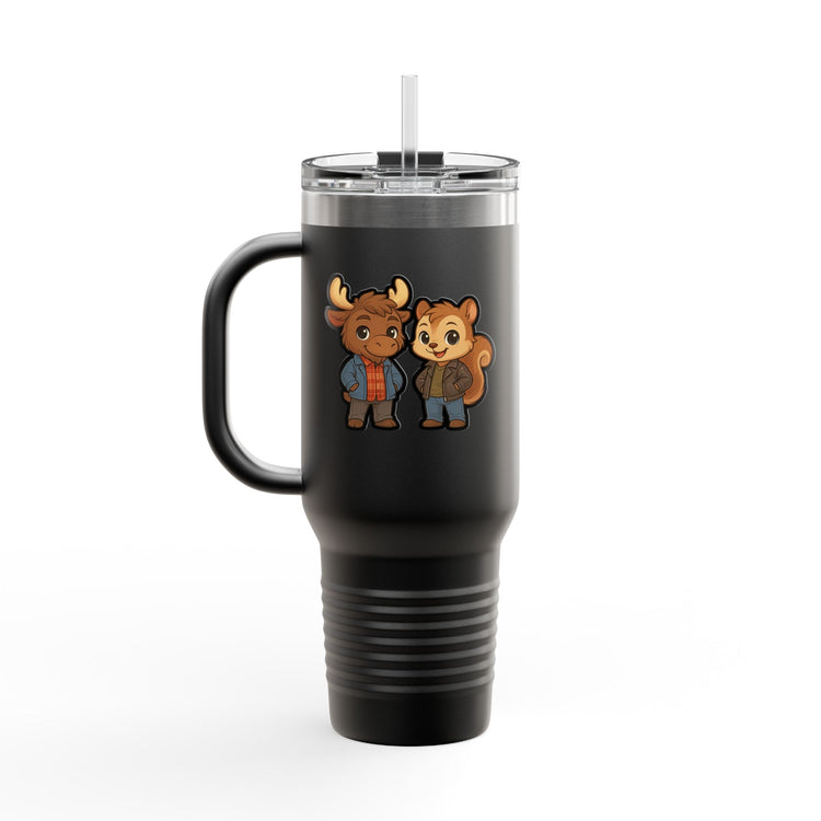Moose & Squirrel Insulated Tumbler - Fandom-Made