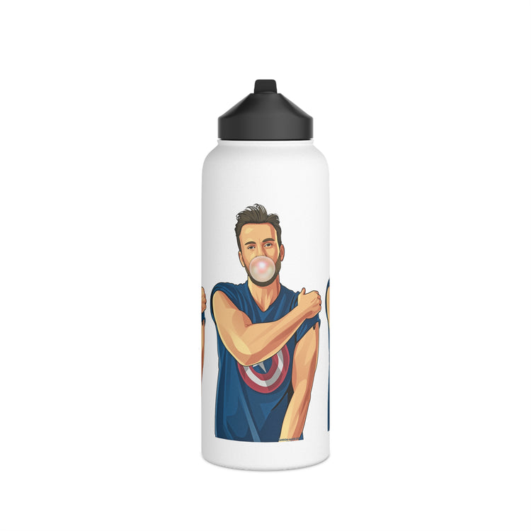 Chris Evans Water Bottle - Fandom-Made