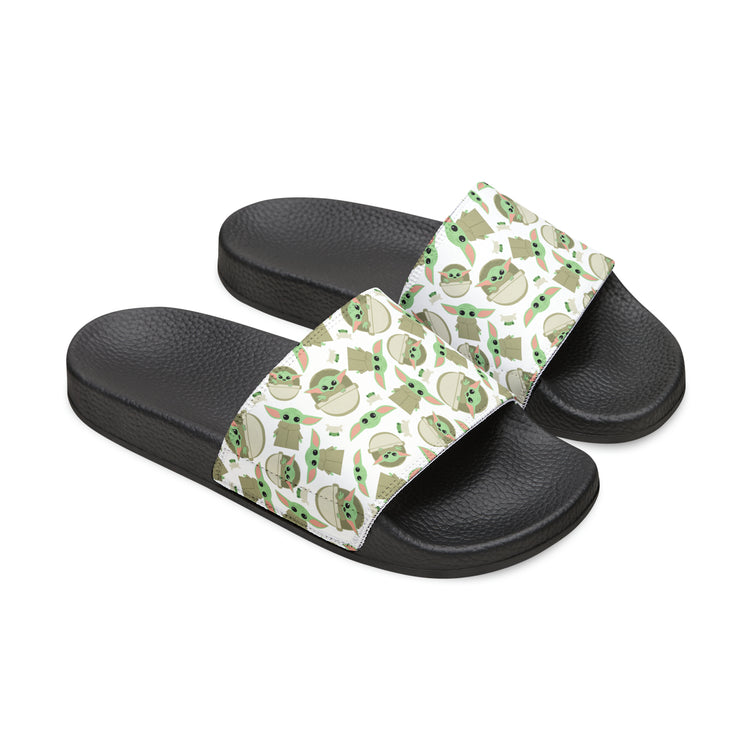 Grogu All-Over Print Youth Slides - Fandom-Made