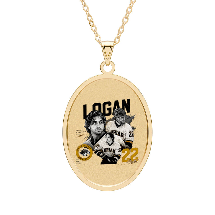 John Logan Oval Pendant