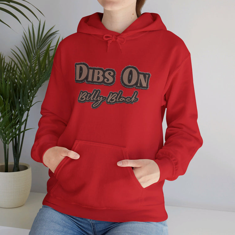 Dibs On Billy Black Hoodie - Fandom-Made