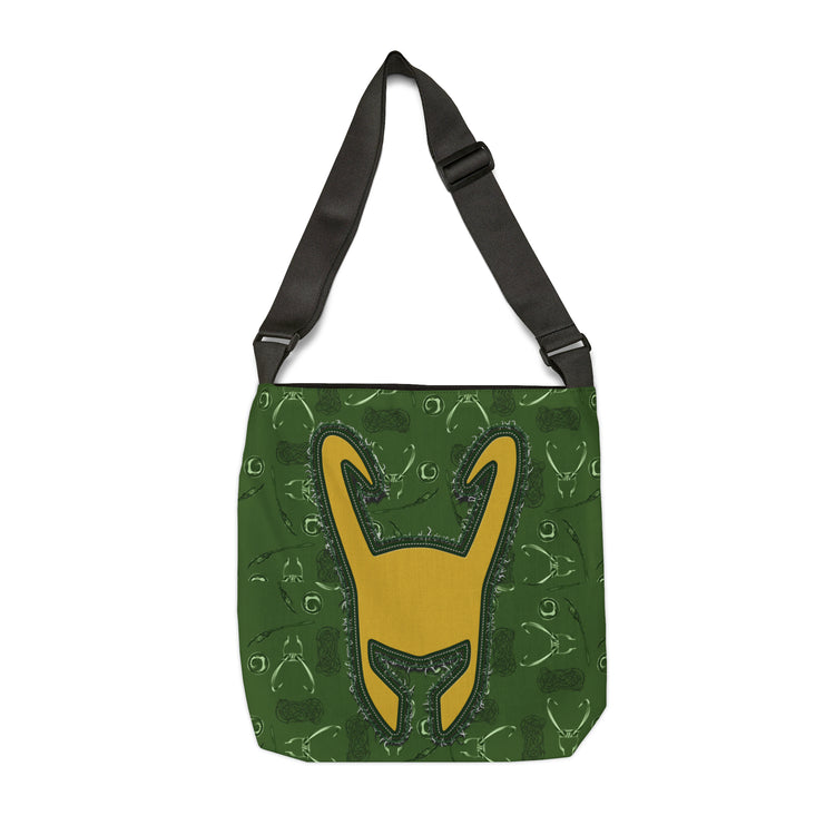 Loki Helmet Adjustable Tote Bag - Fandom-Made