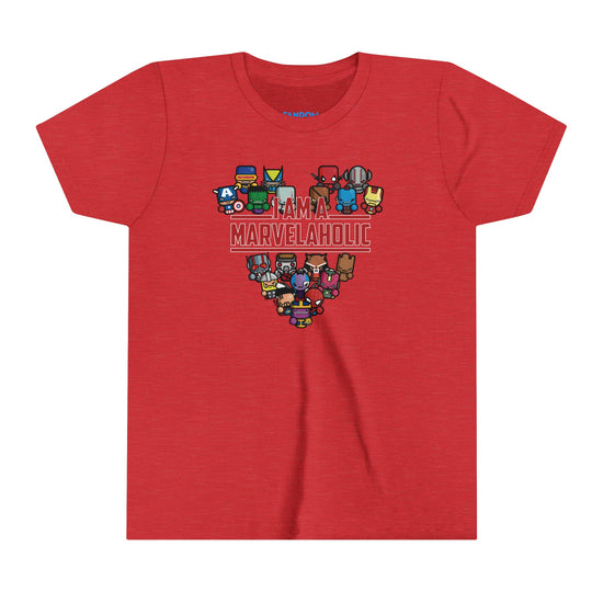 Marvelaholic Youth Tee - Fandom-Made