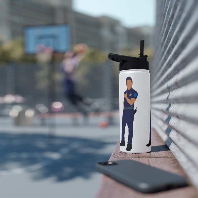 Chimney Han Water Bottle - Fandom-Made