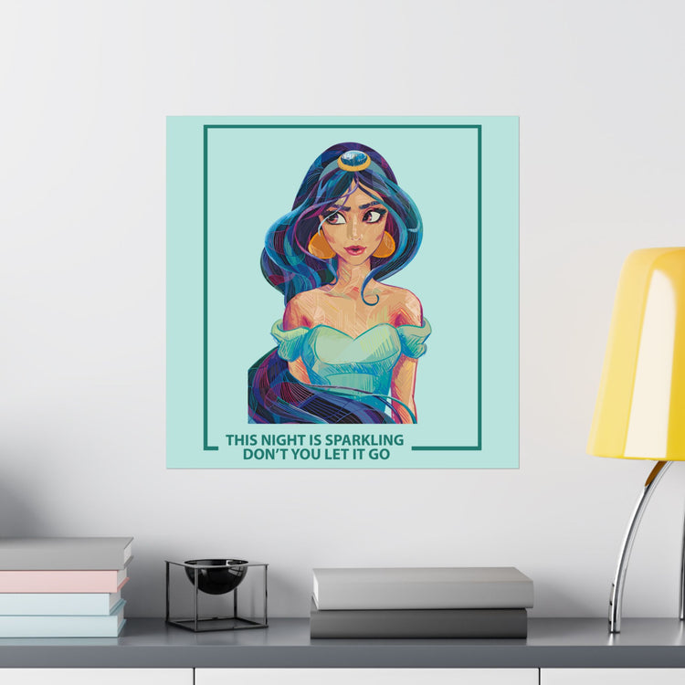 The Night Is Sparkling Poster - Fandom-Made