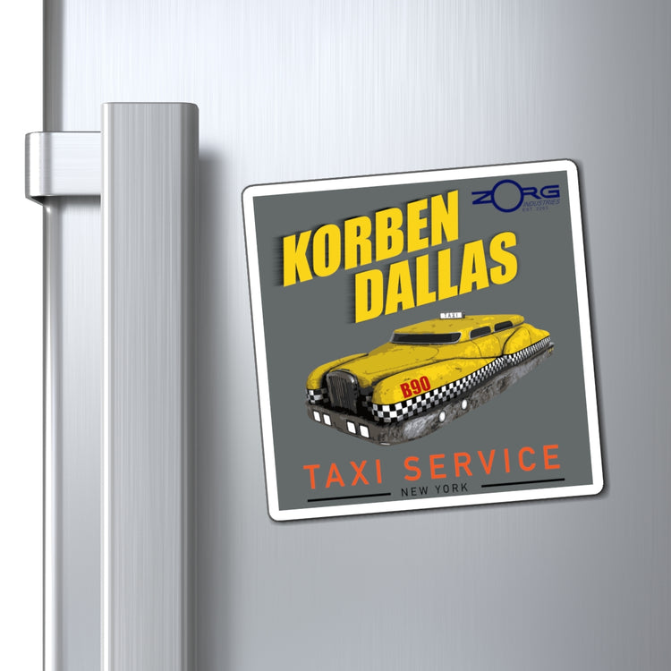 Korben Dallas Taxi Service Magnet - Fandom-Made
