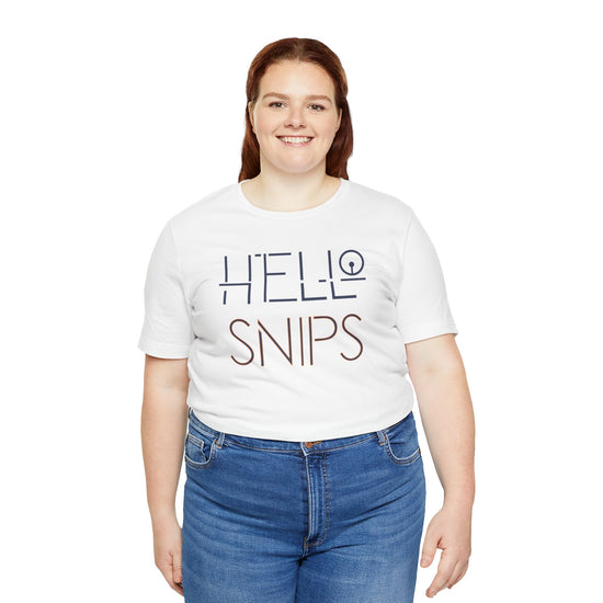 Hello Snips T-Shirt - Fandom-Made