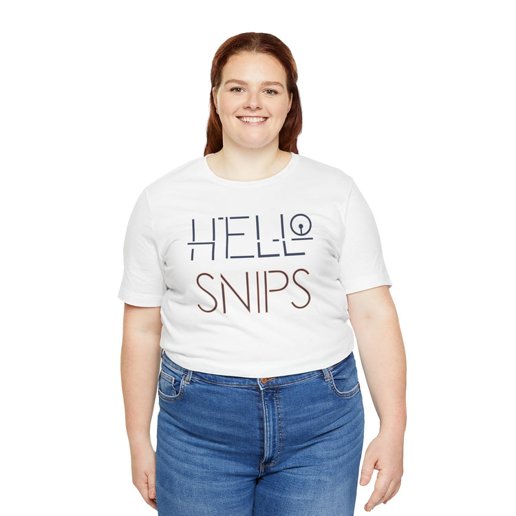 Hello Snips T-Shirt - Fandom-Made