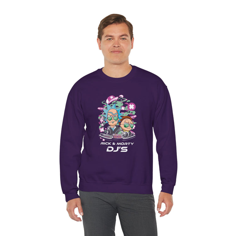 DJs Rick & Morty Unisex Sweatshirt - Fandom-Made
