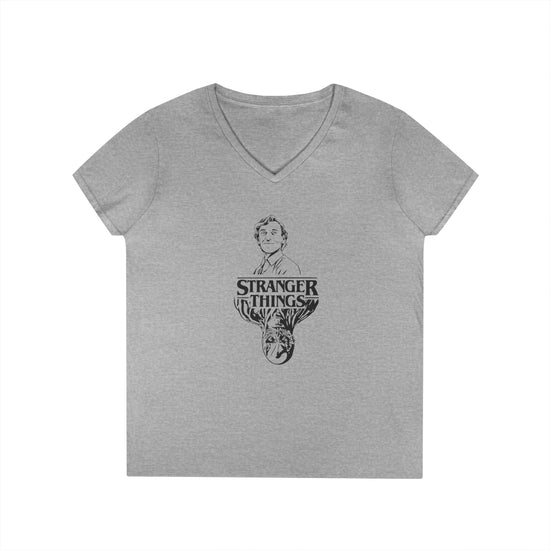 Stranger Vecna V-Neck Tee - Fandom-Made