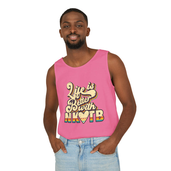 Life Is Better With NKOTB Unisex Tank Top - Fandom-Made