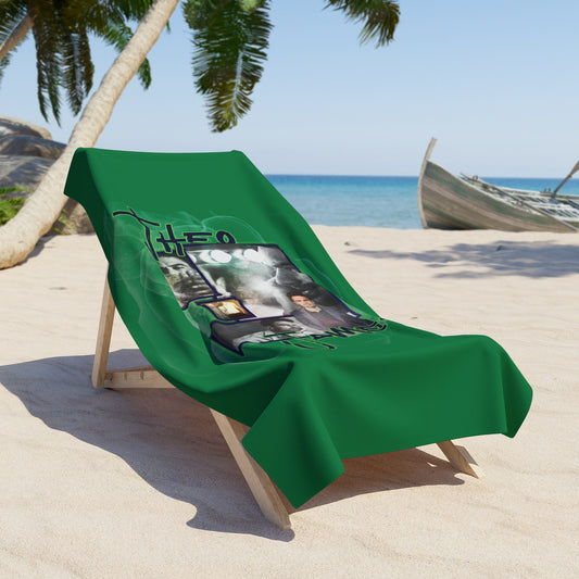 Theo James Beach Towel - Fandom-Made