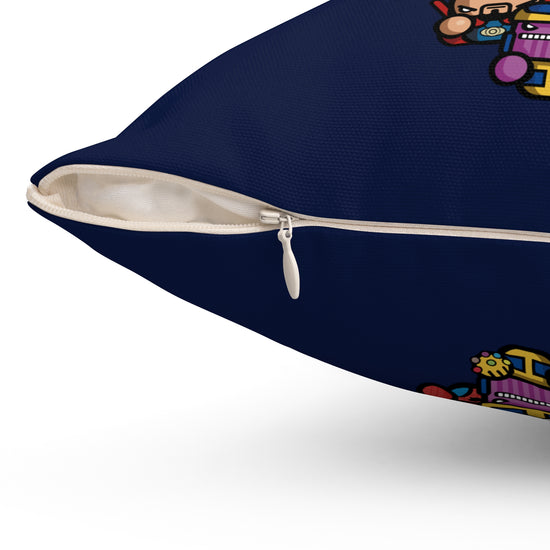 Marvelaholic Square Pillow - Fandom-Made