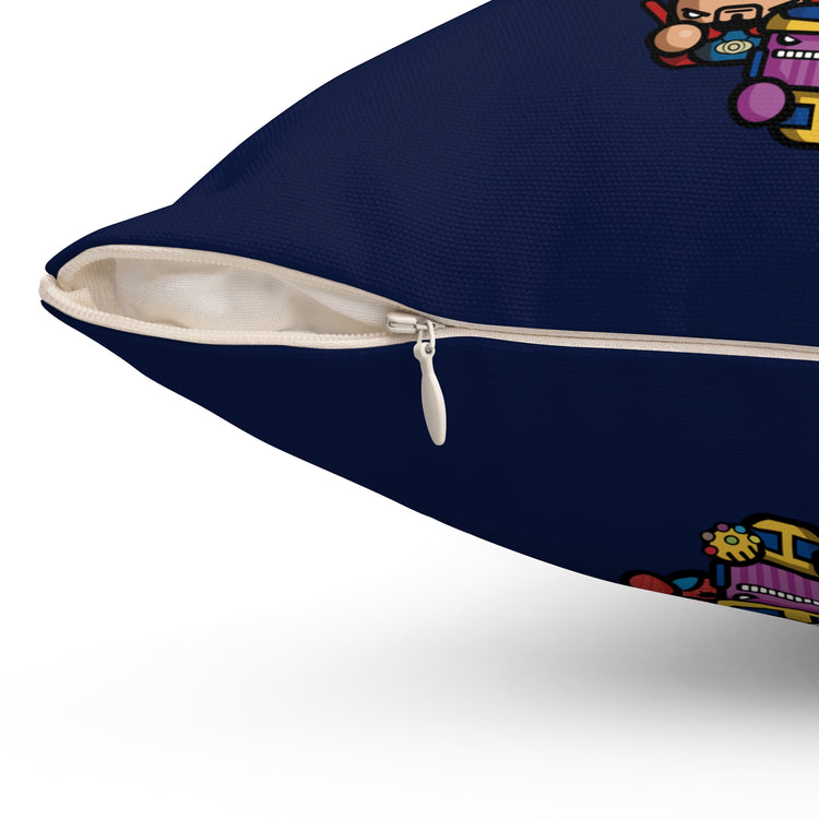 Marvelaholic Square Pillow - Fandom-Made